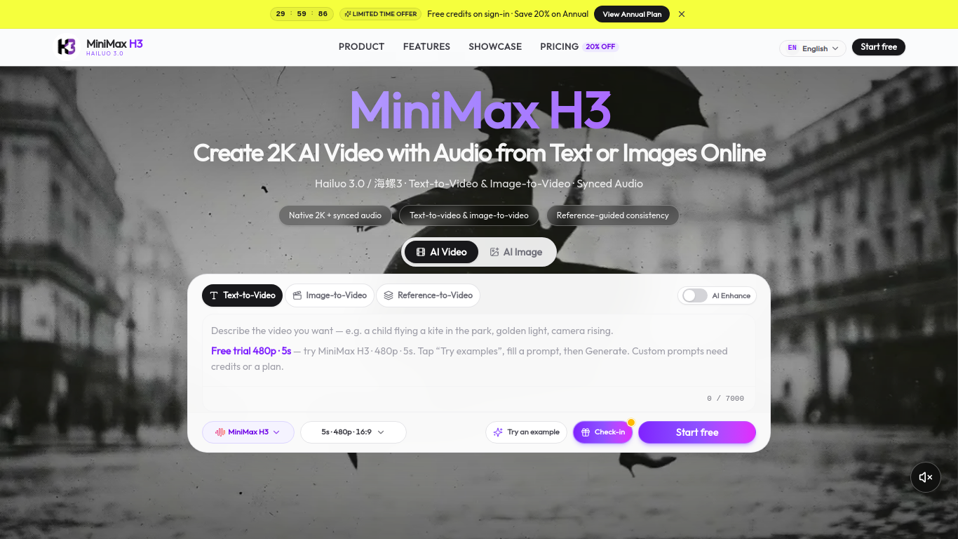 MiniMax H3
