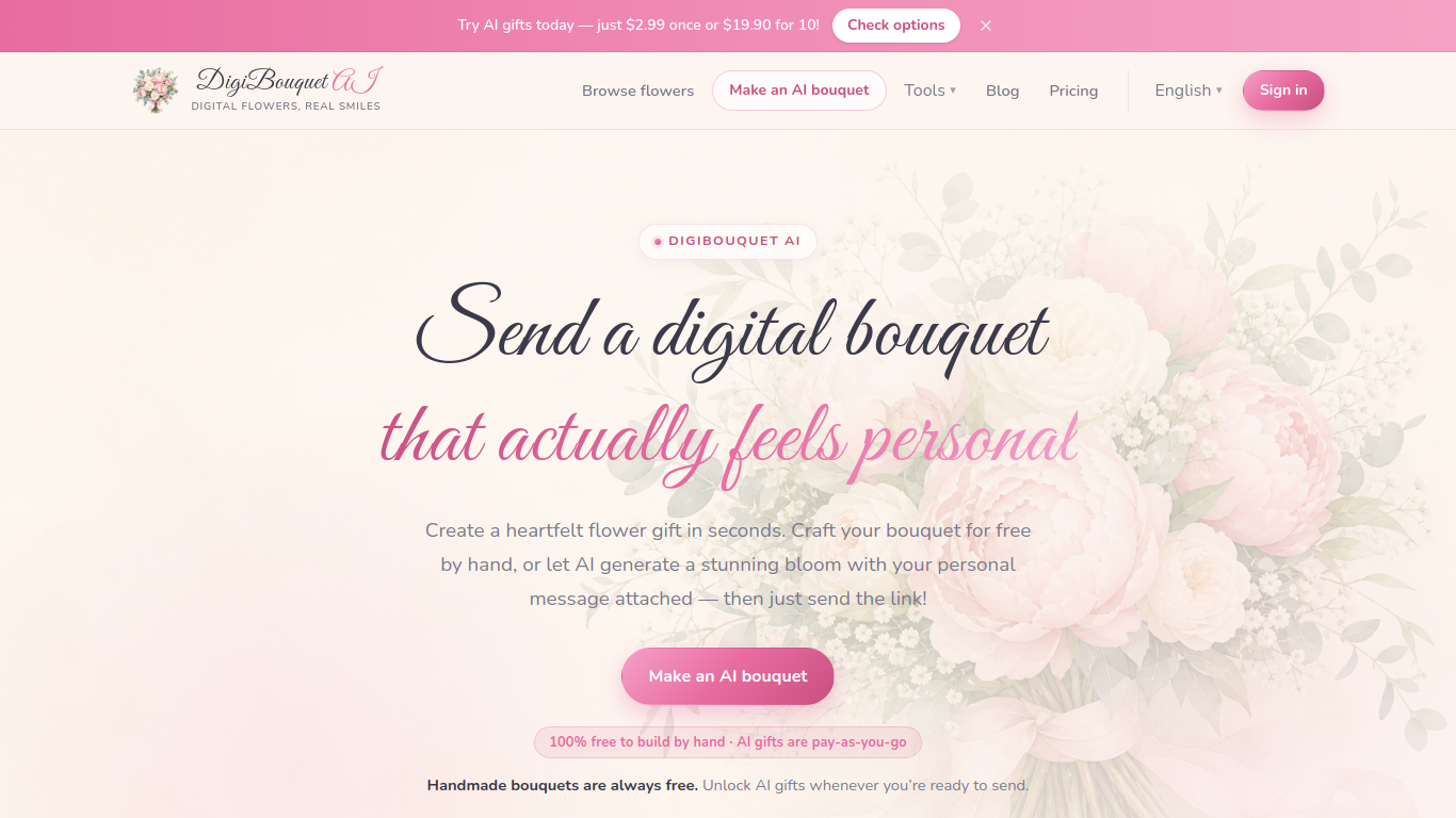 DigiBouquet AI