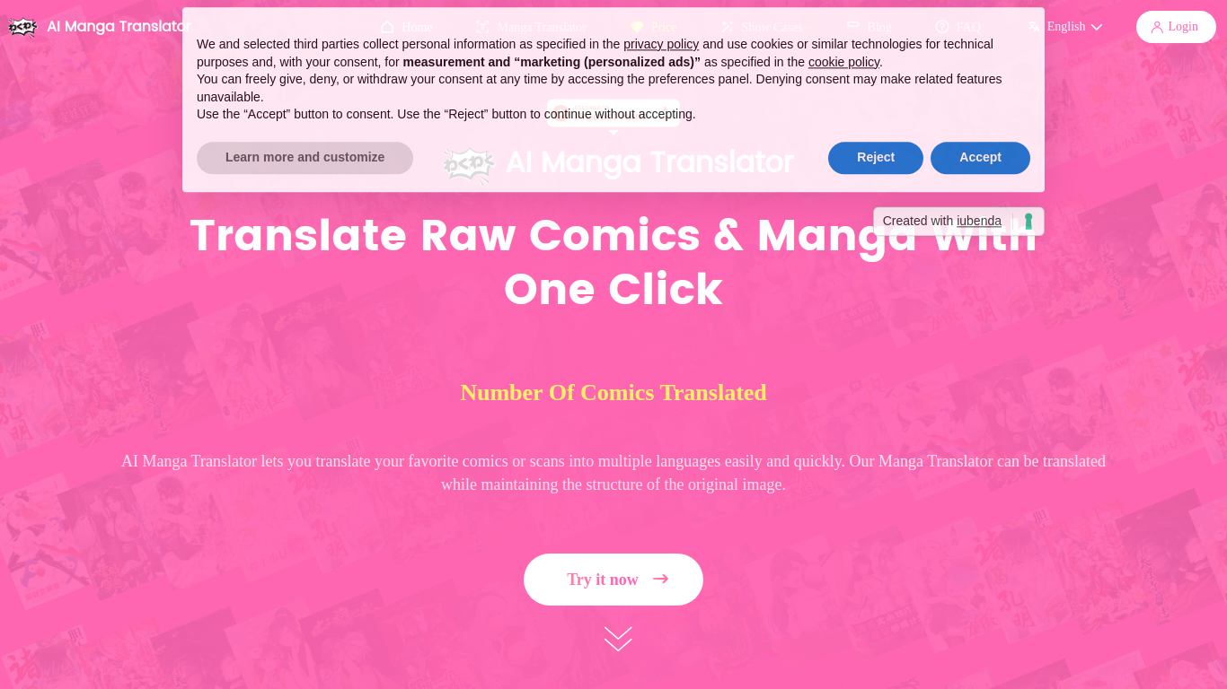 AI Manga Translator