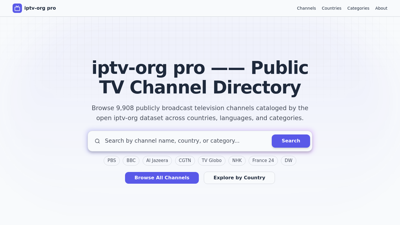 iptv-org pro