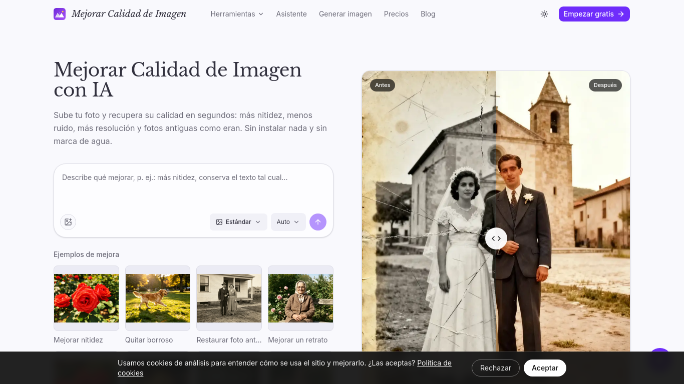 Mejorar Calidad de Imagen