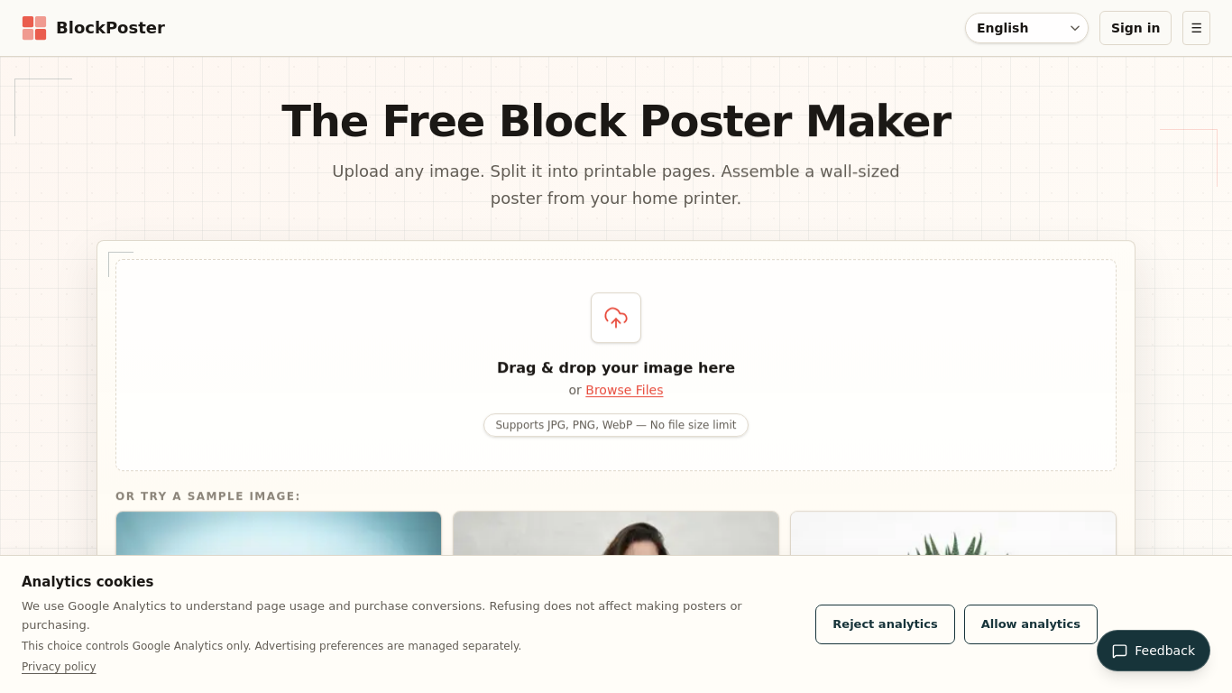 Block Poster