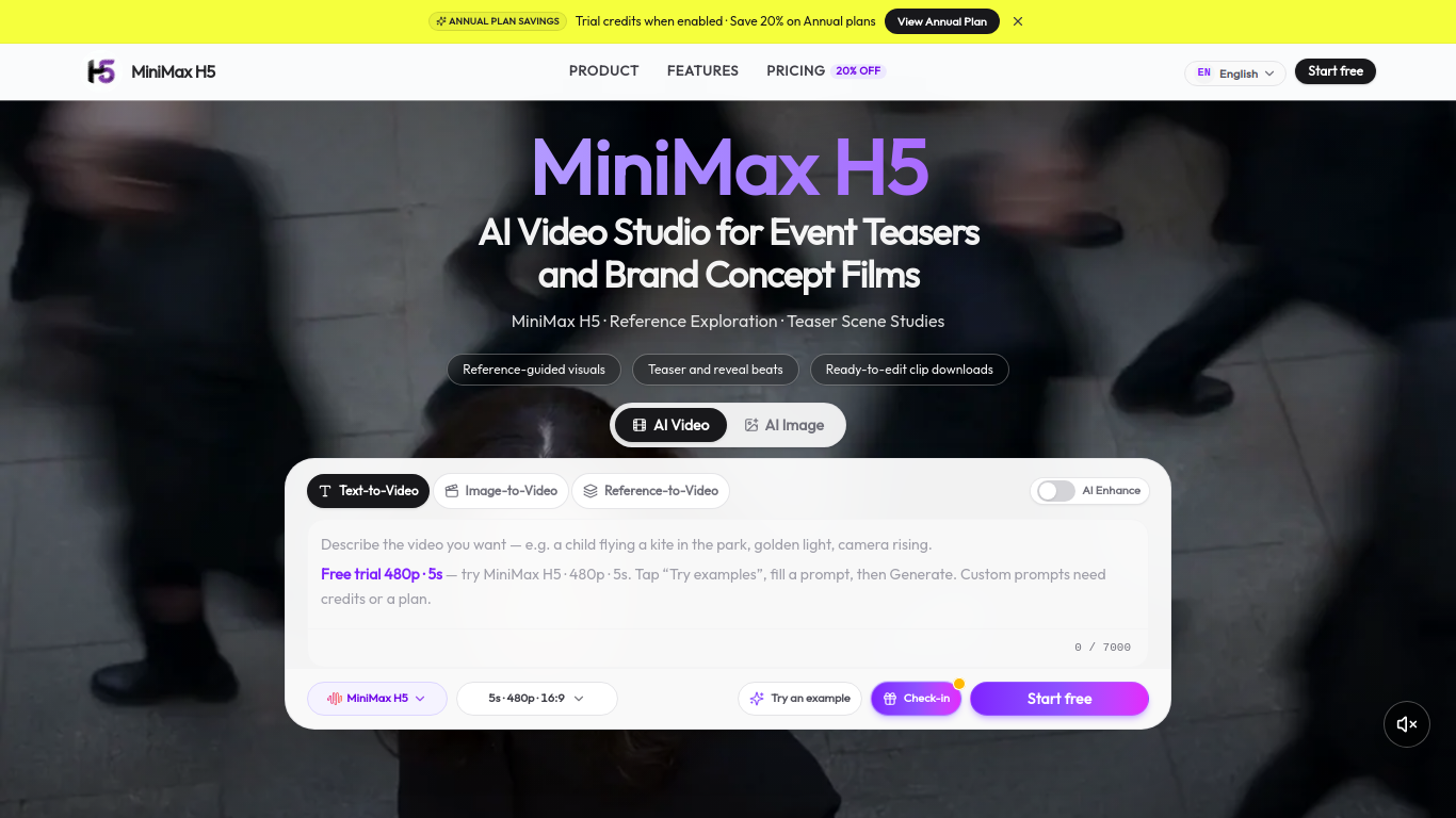MiniMax H5