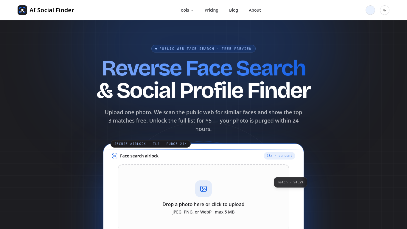 AI Social Finder