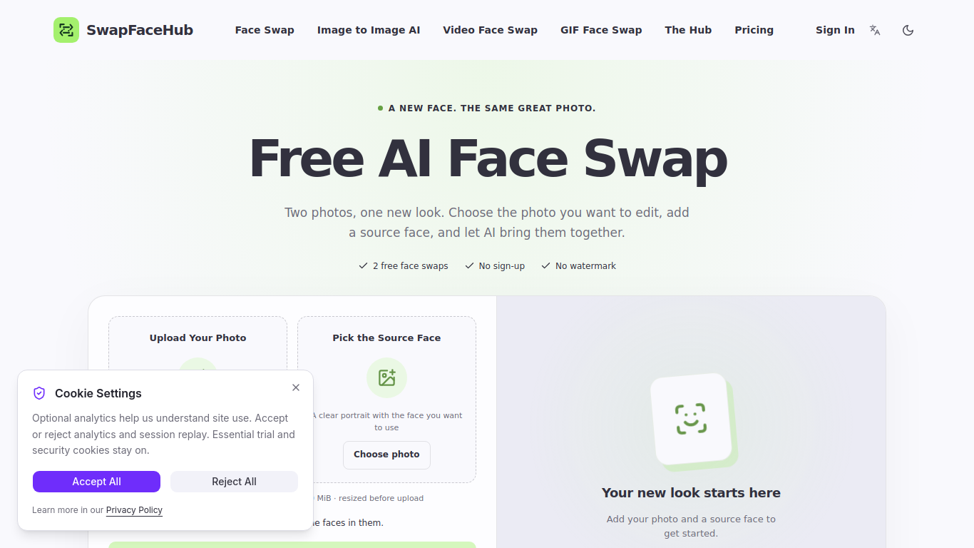 SwapFaceHub